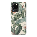 Green Leafs Printed Slim Cases and Cover for Galaxy S20 Ultra