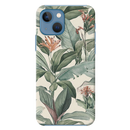 Green Leafs Printed Slim Cases and Cover for iPhone 13