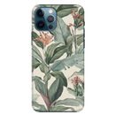 Green Leafs Printed Slim Cases and Cover for iPhone 12 Pro Max