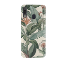 Green Leafs Printed Slim Cases and Cover for Galaxy A20