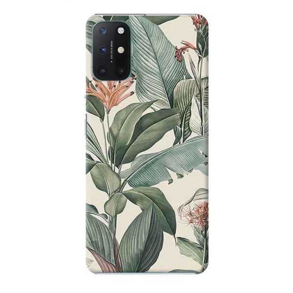 Green Leafs Printed Slim Cases and Cover for OnePlus 8T