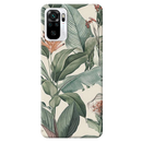 Green Leafs Printed Slim Cases and Cover for Redmi Note 10