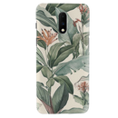 Green Leafs Printed Slim Cases and Cover for OnePlus 7