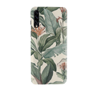 Green Leafs Printed Slim Cases and Cover for Galaxy A50S