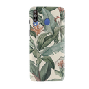 Green Leafs Printed Slim Cases and Cover for Galaxy M30