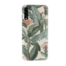Green Leafs Printed Slim Cases and Cover for Galaxy A50