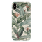 Green Leafs Printed Slim Cases and Cover for iPhone XS Max