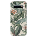 Green Leafs Printed Slim Cases and Cover for Galaxy S10 Plus