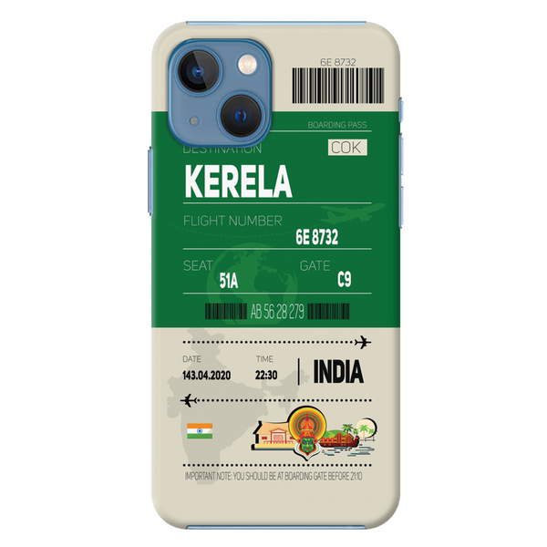 Kerala ticket Printed Slim Cases and Cover for iPhone 13
