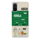 Kerala ticket Printed Slim Cases and Cover for Galaxy S20
