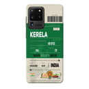 Kerala ticket Printed Slim Cases and Cover for Galaxy S20 Ultra