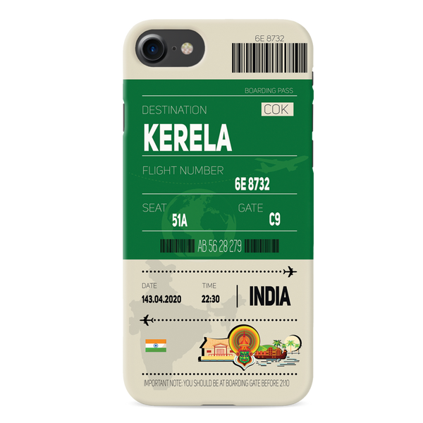 Kerala ticket Printed Slim Cases and Cover for iPhone 7