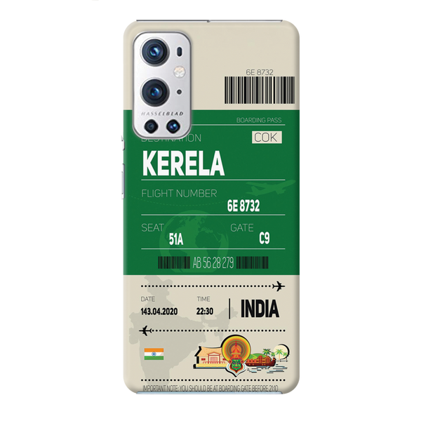 Kerala ticket Printed Slim Cases and Cover for OnePlus 9R