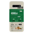 Kerala ticket Printed Slim Cases and Cover for Galaxy S10 Plus