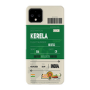 Kerala ticket Printed Slim Cases and Cover for Pixel 4XL