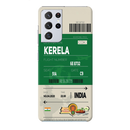 Kerala ticket Printed Slim Cases and Cover for Galaxy S21 Ultra