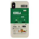 Kerala ticket Printed Slim Cases and Cover for iPhone X