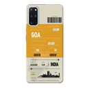 Goa ticket Printed Slim Cases and Cover for Galaxy S20