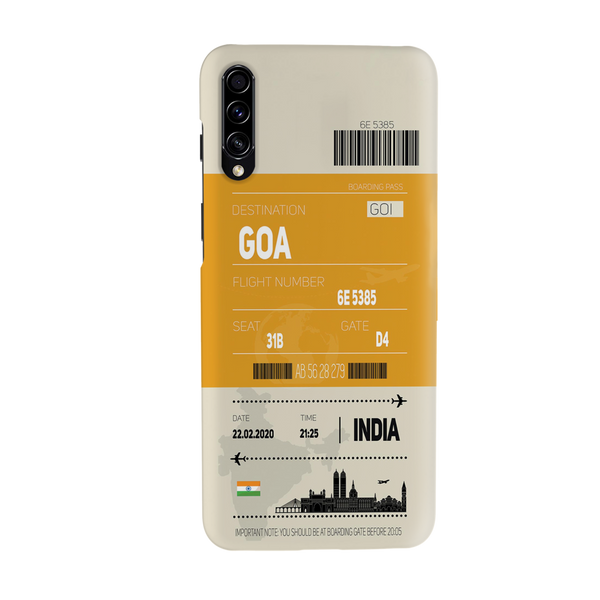 Goa ticket Printed Slim Cases and Cover for Galaxy A50S