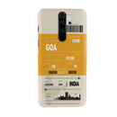 Goa ticket Printed Slim Cases and Cover for Redmi Note 8 Pro