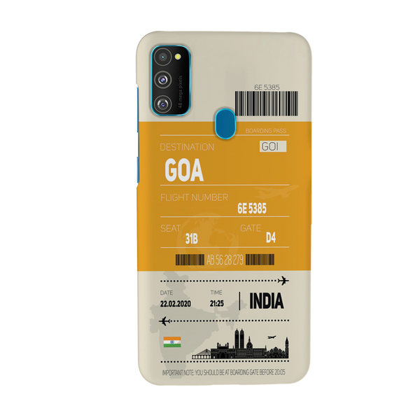 Goa ticket Printed Slim Cases and Cover for Galaxy M30S