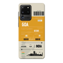 Goa ticket Printed Slim Cases and Cover for Galaxy S20 Ultra