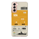 Goa ticket Printed Slim Cases and Cover for Galaxy S21 Plus