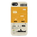 Goa ticket Printed Slim Cases and Cover for iPhone 8