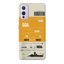 Goa ticket Printed Slim Cases and Cover for OnePlus 9
