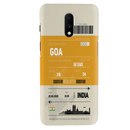 Goa ticket Printed Slim Cases and Cover for OnePlus 7