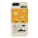 Goa ticket Printed Slim Cases and Cover for iPhone 8 Plus