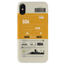 Goa ticket Printed Slim Cases and Cover for iPhone X