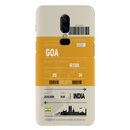 Goa ticket Printed Slim Cases and Cover for OnePlus 6