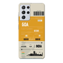 Goa ticket Printed Slim Cases and Cover for Galaxy S21 Ultra