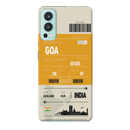 Goa ticket Printed Slim Cases and Cover for OnePlus Nord 2