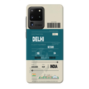 Delhi ticket Printed Slim Cases and Cover for Galaxy S20 Ultra