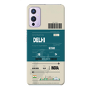 Delhi ticket Printed Slim Cases and Cover for OnePlus 9