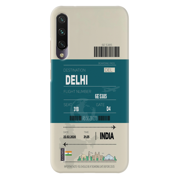 Delhi ticket Printed Slim Cases and Cover for Redmi A3