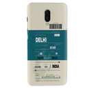 Delhi ticket Printed Slim Cases and Cover for OnePlus 6T