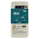 Delhi ticket Printed Slim Cases and Cover for Galaxy S10E