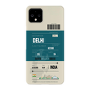 Delhi ticket Printed Slim Cases and Cover for Pixel 4