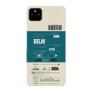 Delhi ticket Printed Slim Cases and Cover for Pixel 4A