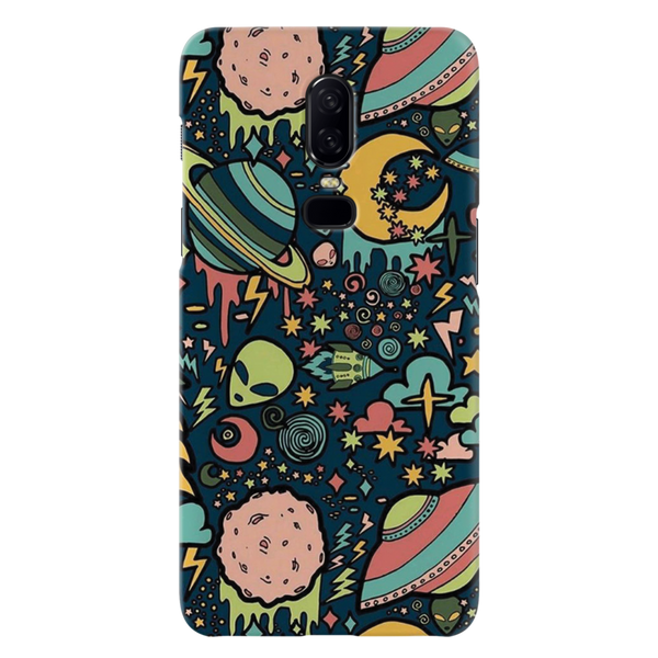 Space Ships Printed Slim Cases and Cover for OnePlus 6