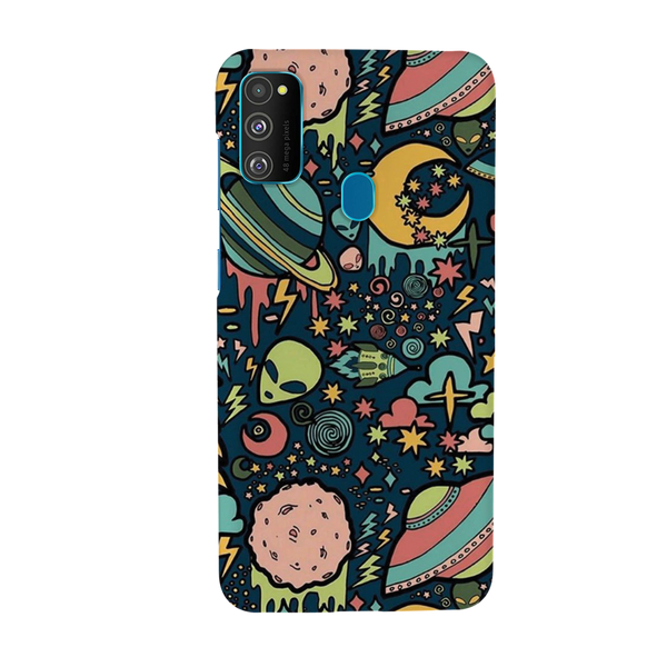 Space Ships Printed Slim Cases and Cover for Galaxy M30S