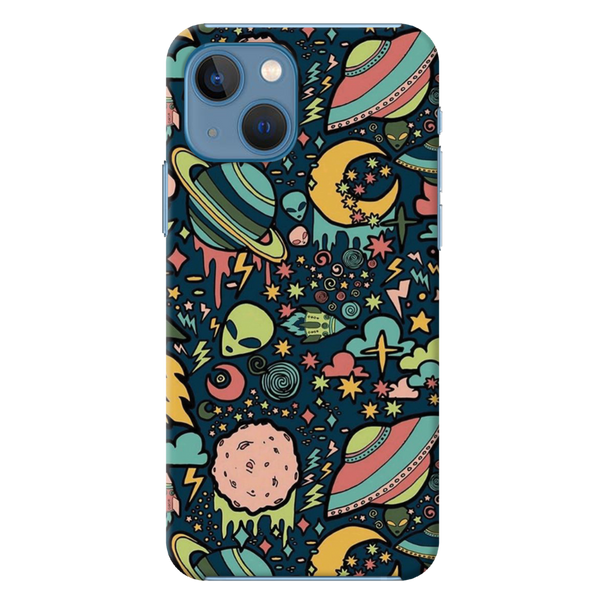 Space Ships Printed Slim Cases and Cover for iPhone 13