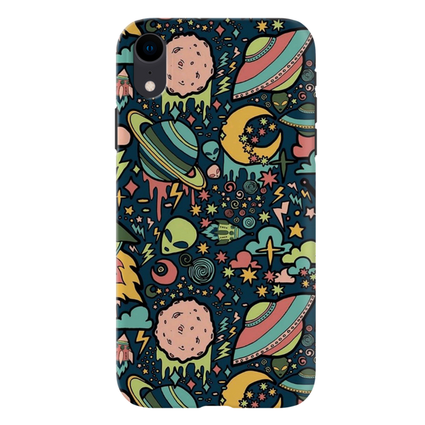 Space Ships Printed Slim Cases and Cover for iPhone XR