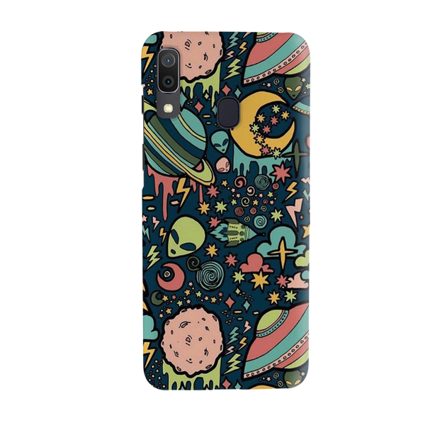 Space Ships Printed Slim Cases and Cover for Galaxy A30