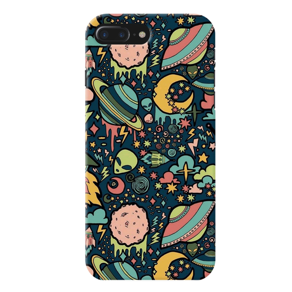 Space Ships Printed Slim Cases and Cover for iPhone 7 Plus