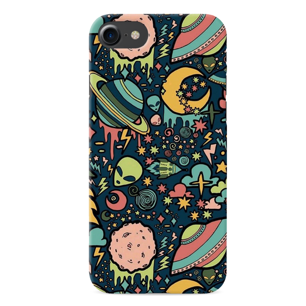 Space Ships Printed Slim Cases and Cover for iPhone 8