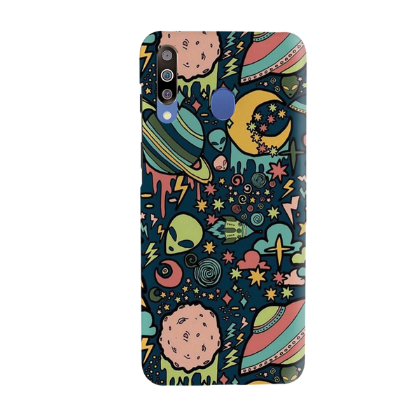 Space Ships Printed Slim Cases and Cover for Galaxy M30